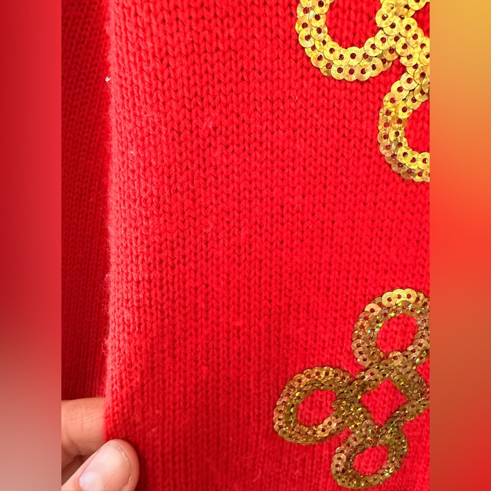 Christmas Holiday Sweater Dress Nutcracker Ugly Sweater Red Women’s Small (4-6) - Picture 4 of 9